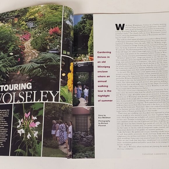 Vintage Canadian Gardening Magazine April 1998 Spring Issue Tulips Roses VG - Picture 4 of 6